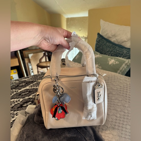 New With Tags- Coach Cube Rogue in White Patent Leather - Picture 14 of 14